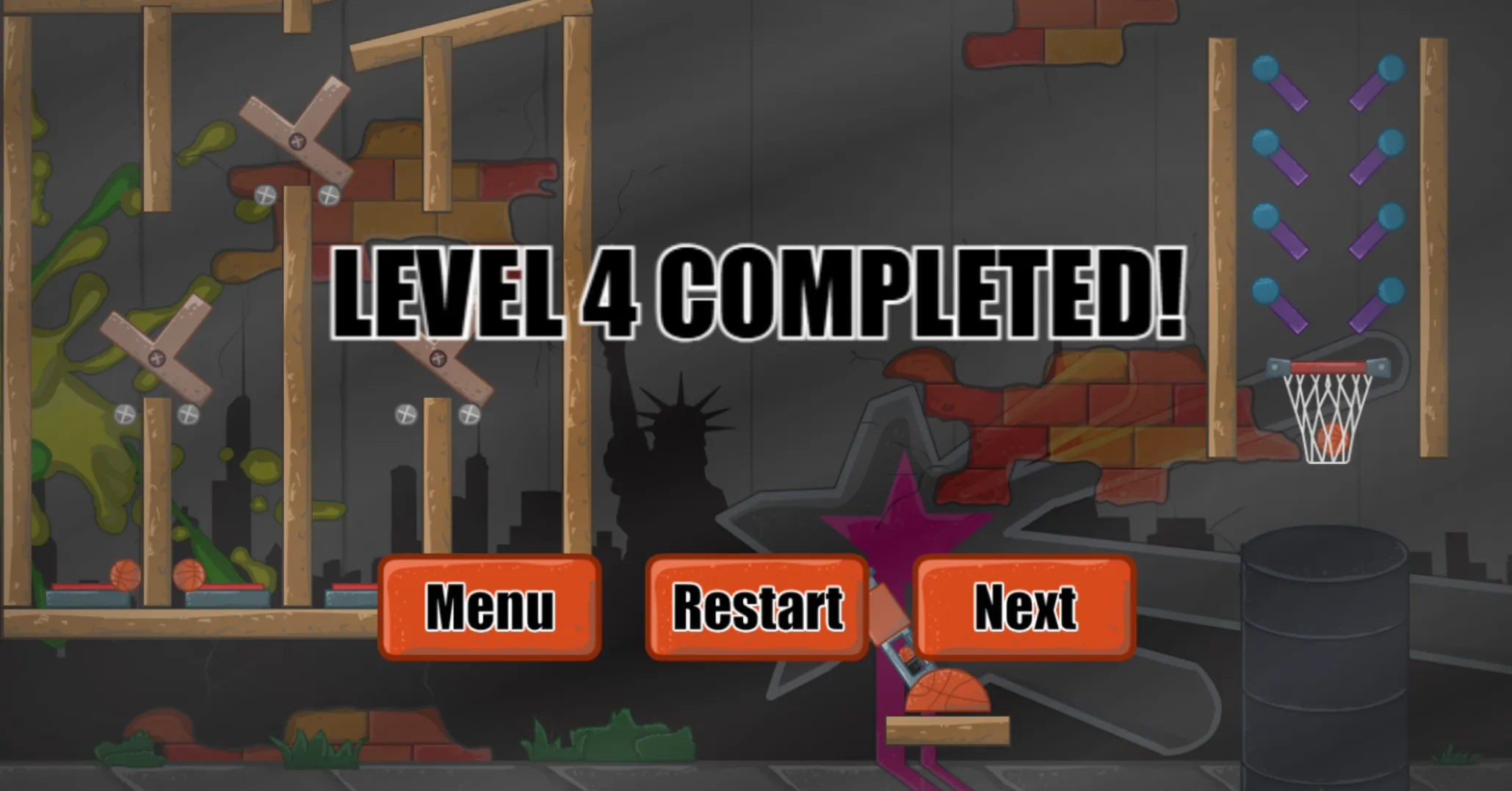 Basketball Cannon Screenshot